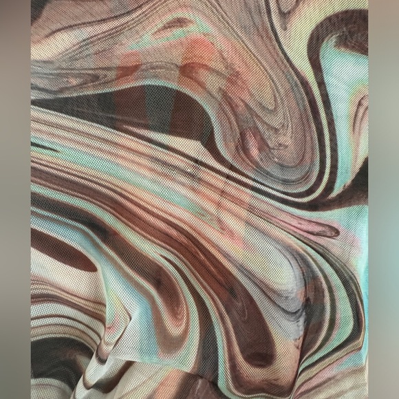 Gaze multicoloured mesh top - Picture 3 of 5